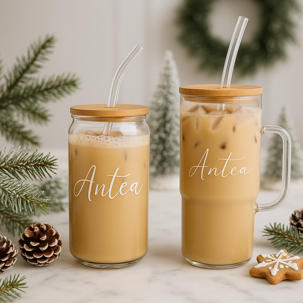 Hand Engraved Glass Tumbler