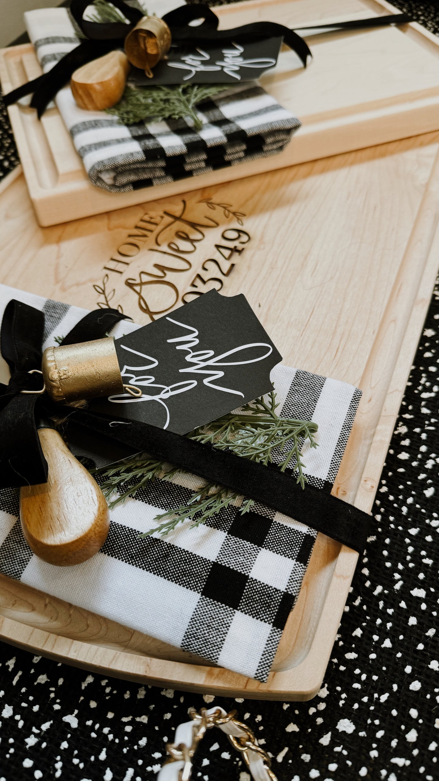 Cutting Board - Festive Touch (Add-On)