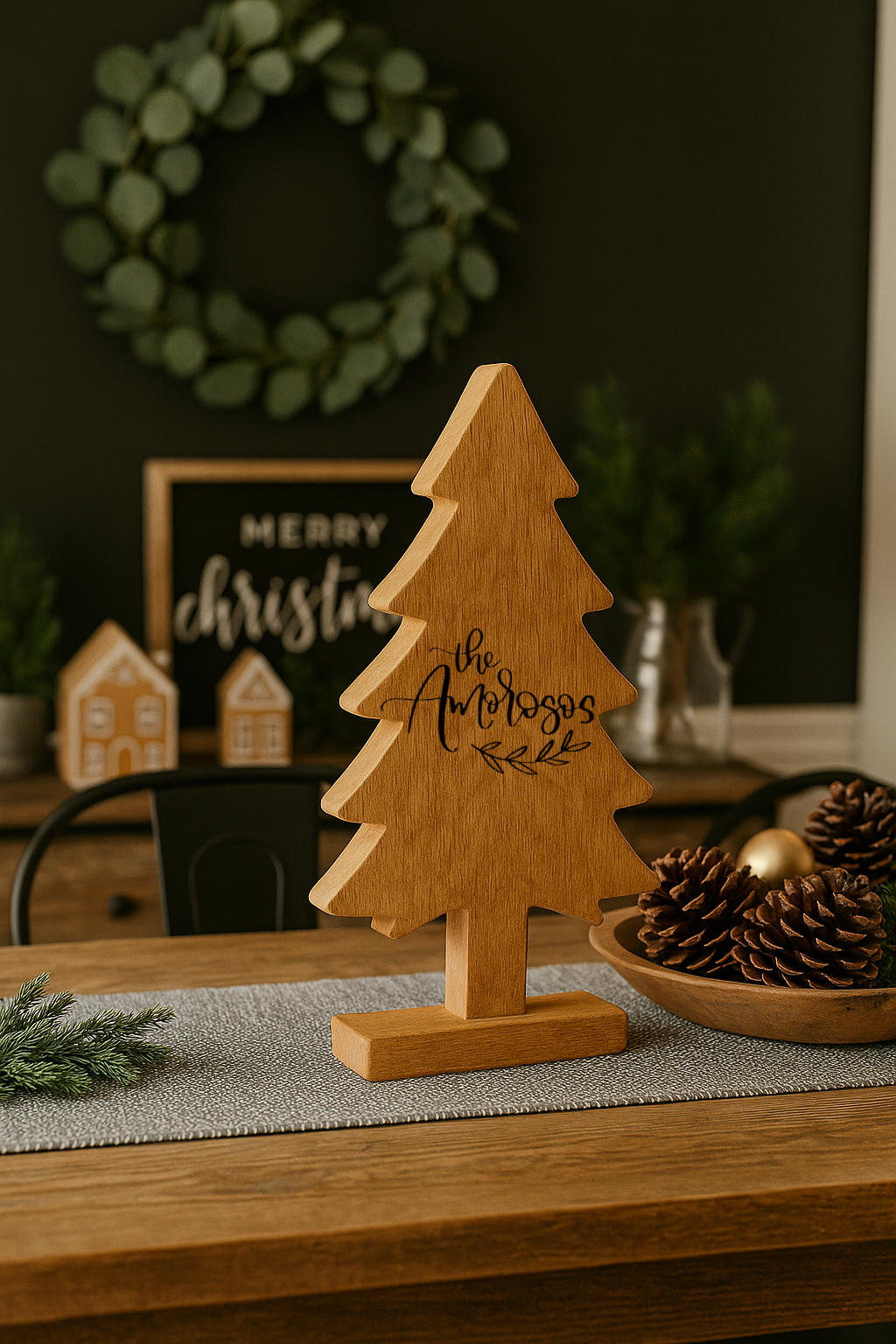 Holiday Collection - Wooden Tree