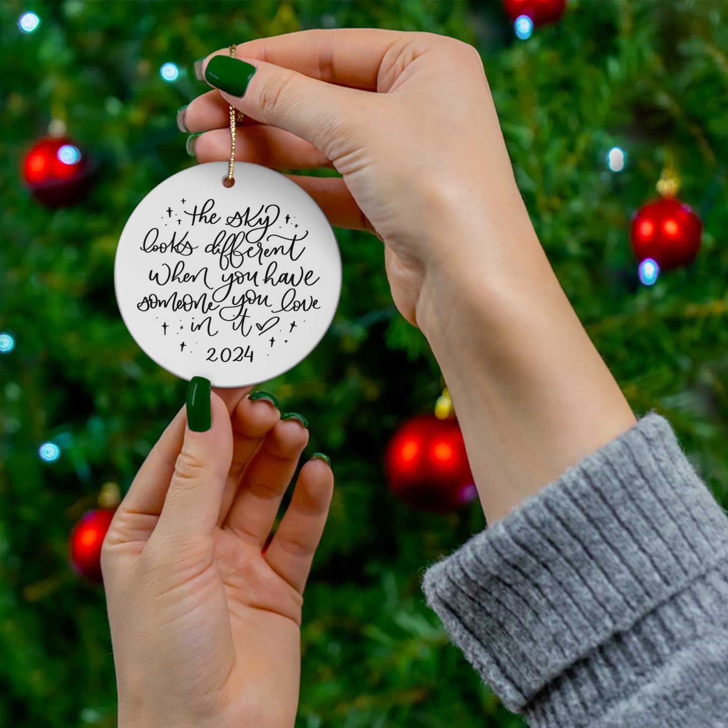 Holiday Collection - Memory Ceramic Ornament