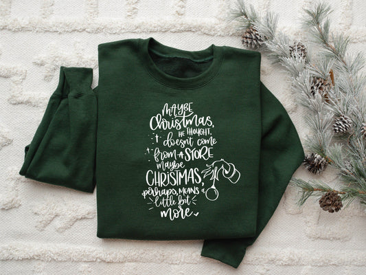 Holiday Sweatshirt - The Grinch