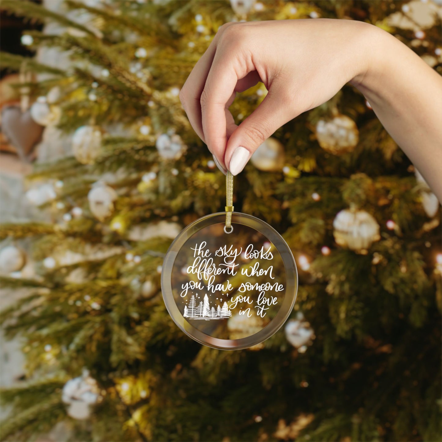 Holiday Collection - Memory Glass Ornament