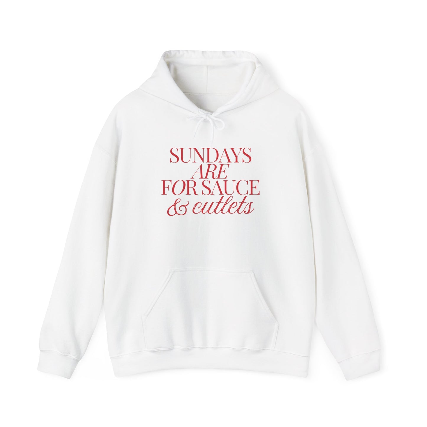 Sundays Are For Sauce + Cutlets Hoodie