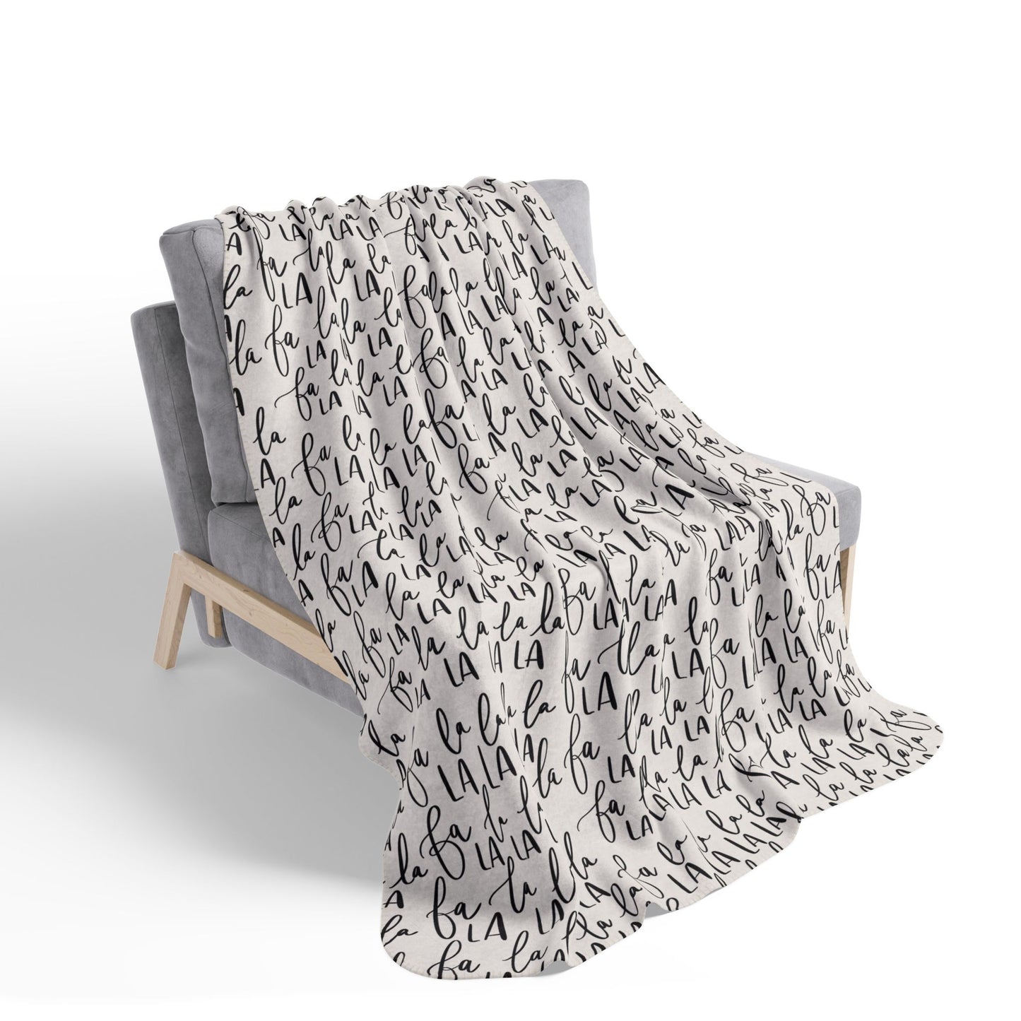 Holiday Collection - Sherpa Blanket Fa La La