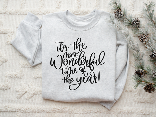 Holiday Sweatshirt - Most Wonderful Time