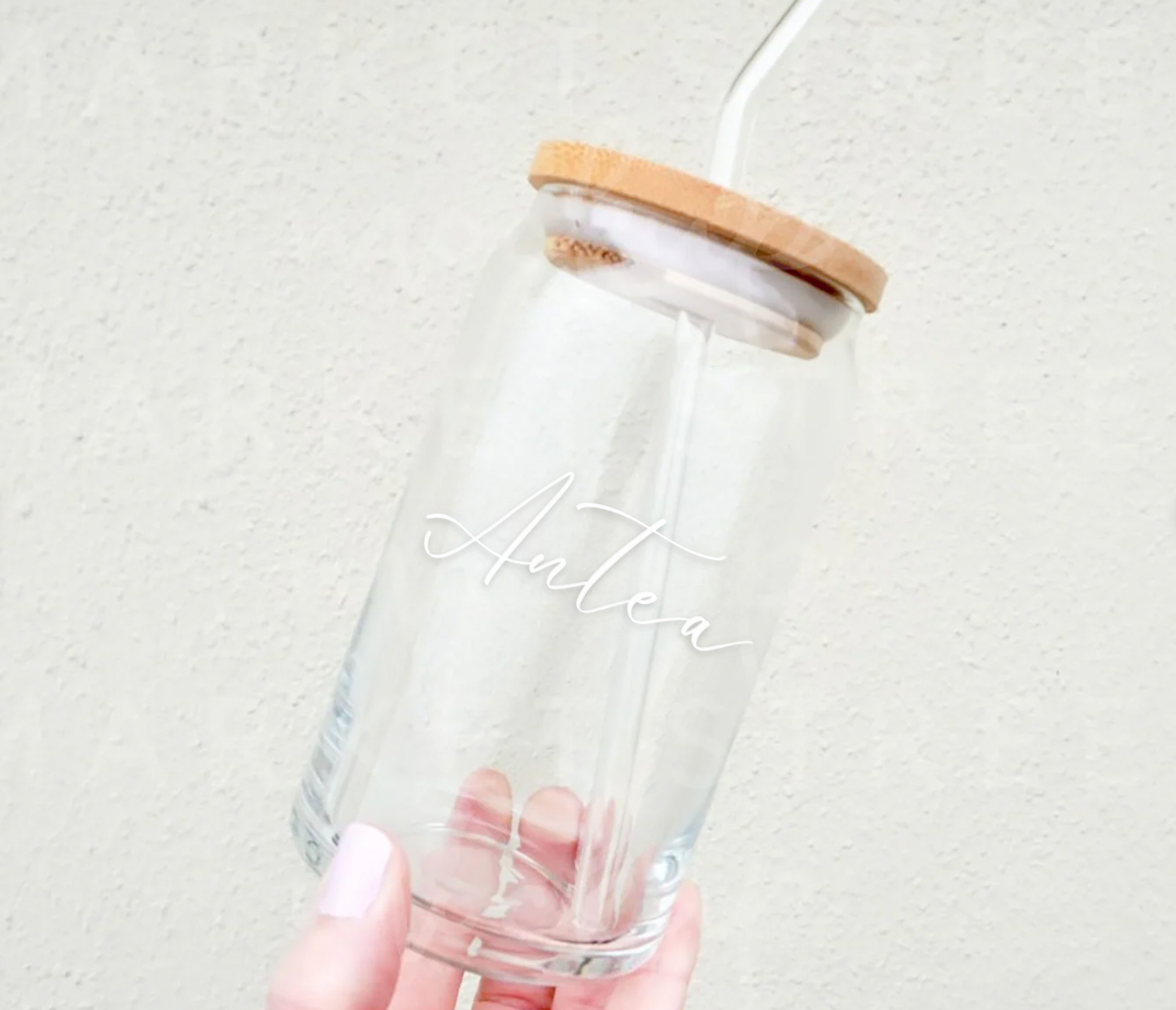 Hand Engraved Glass Tumbler