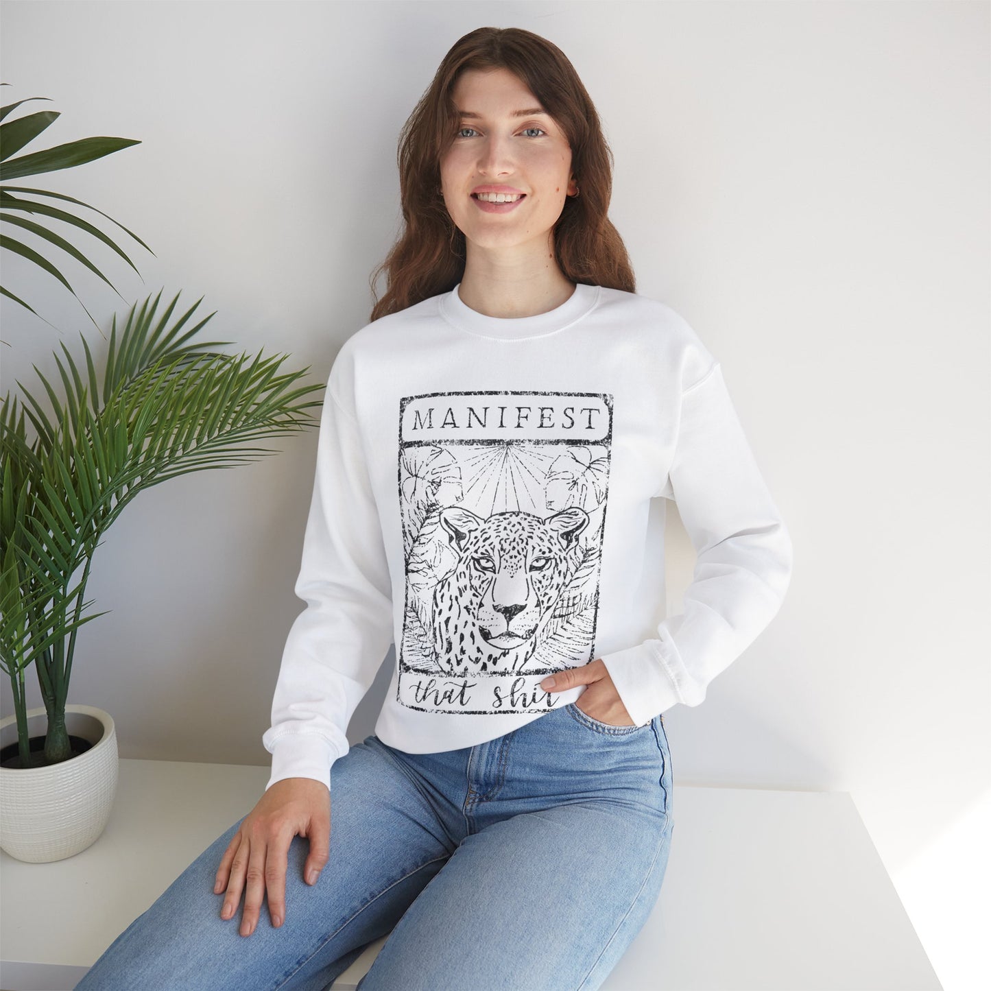 Manifest That Sh*t Crewneck Sweatshirt