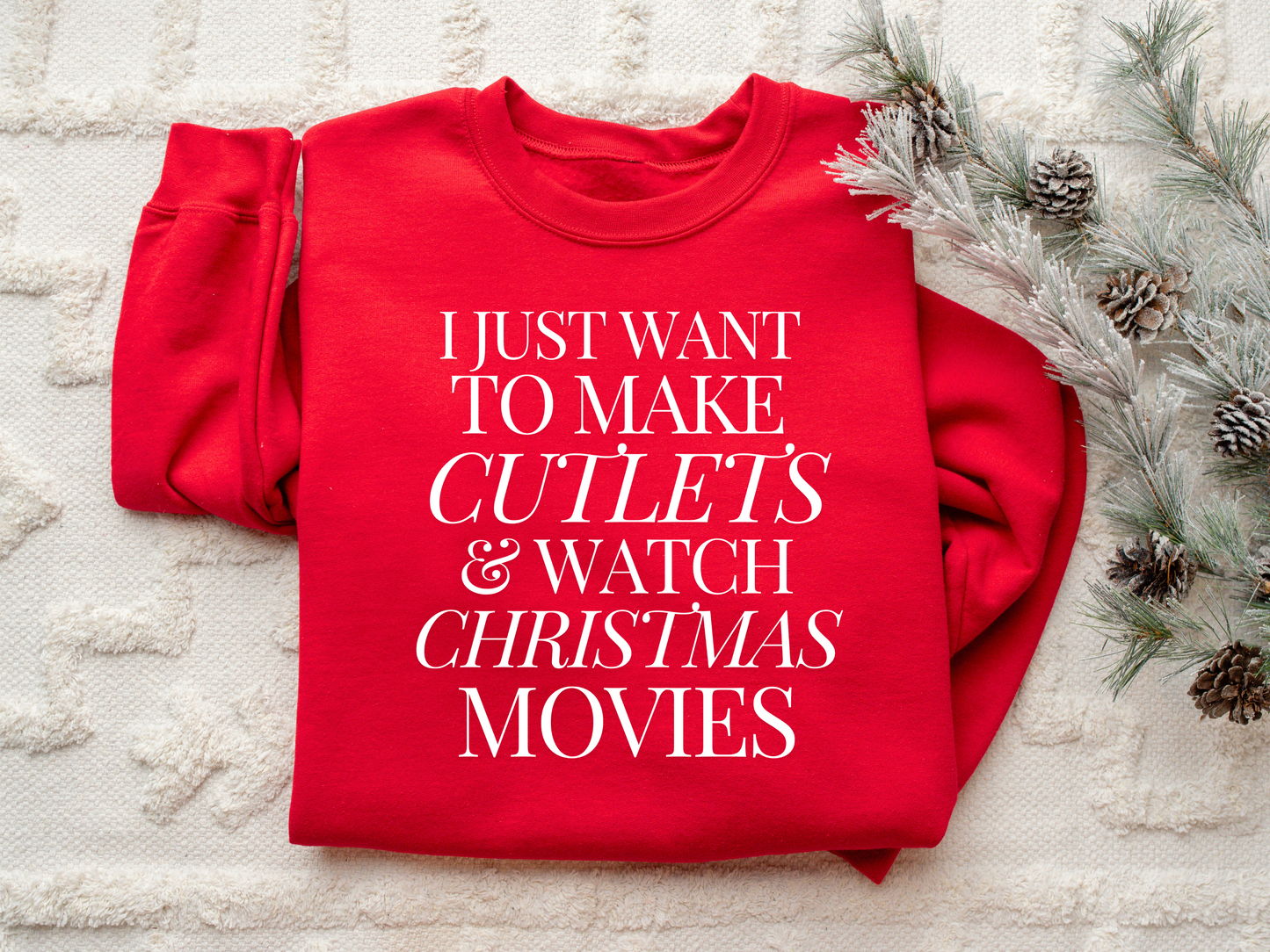 Holiday Sweatshirt - Christmas Cutlets