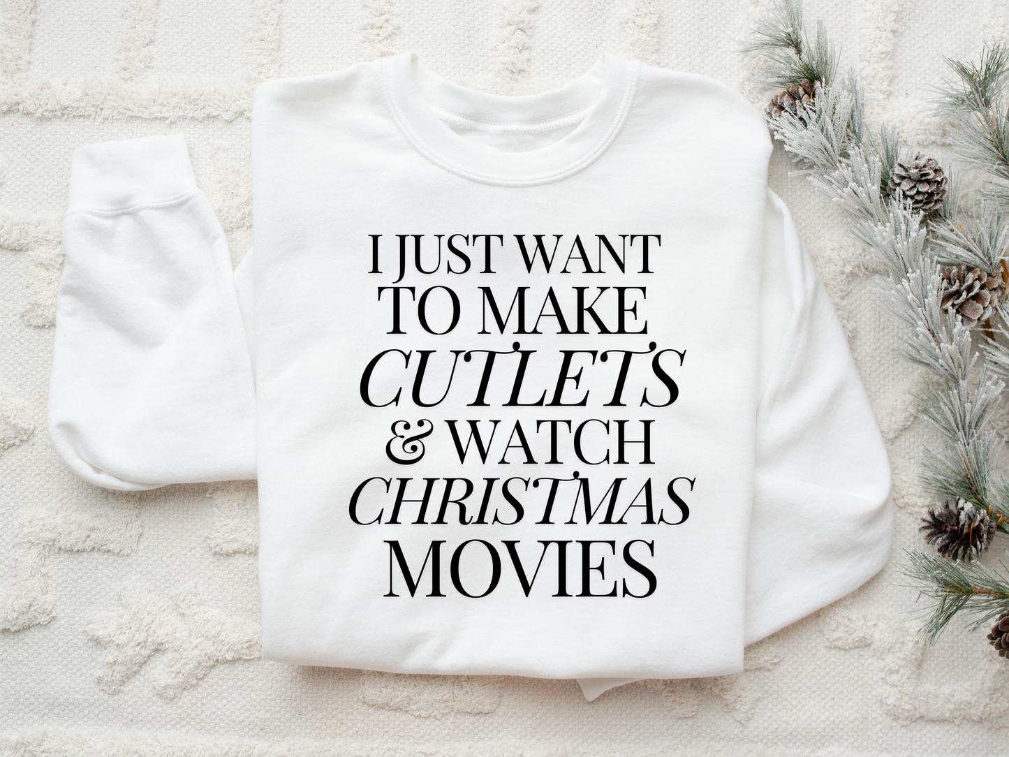 Holiday Sweatshirt - Christmas Cutlets