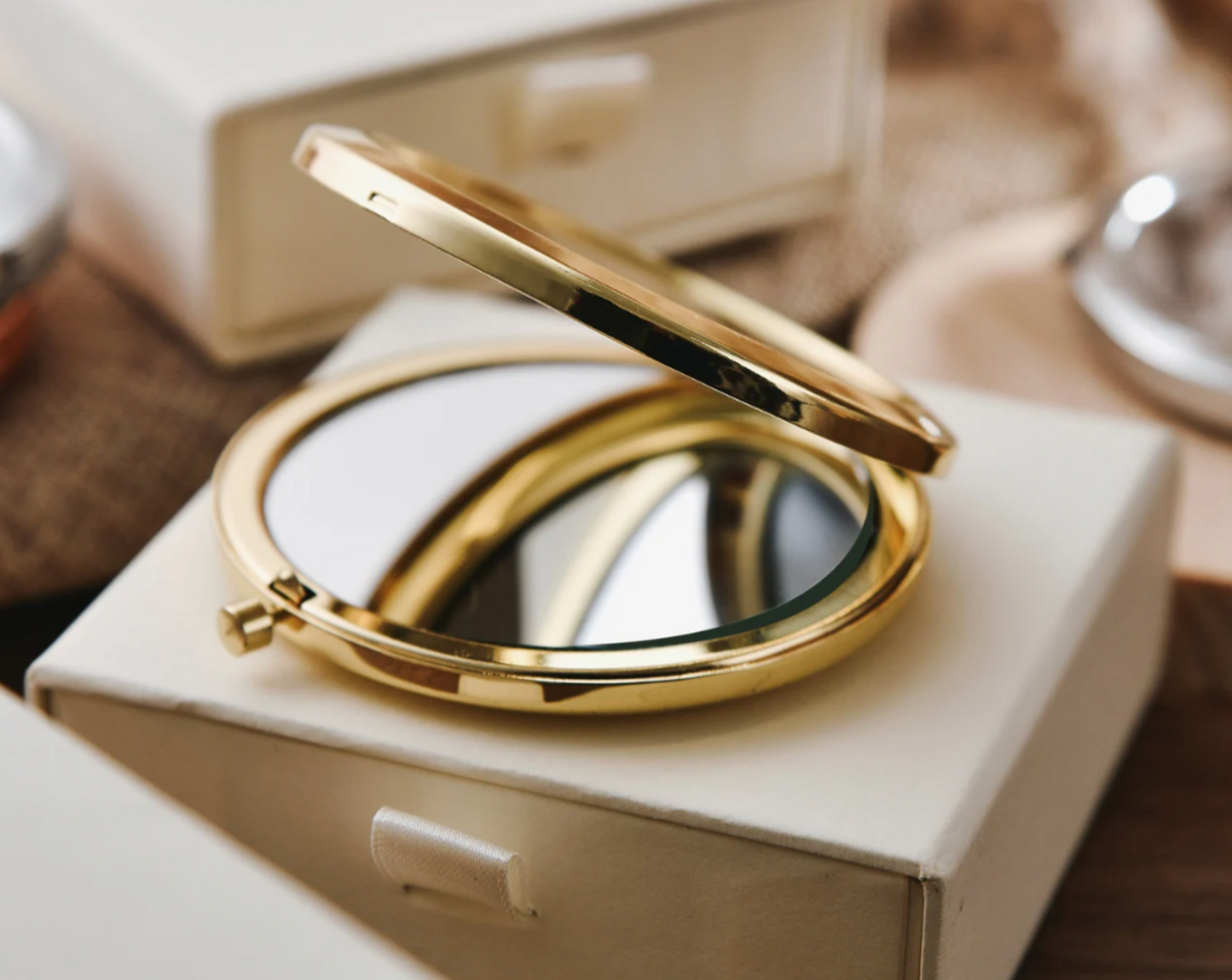 Engraved Compact Mirror