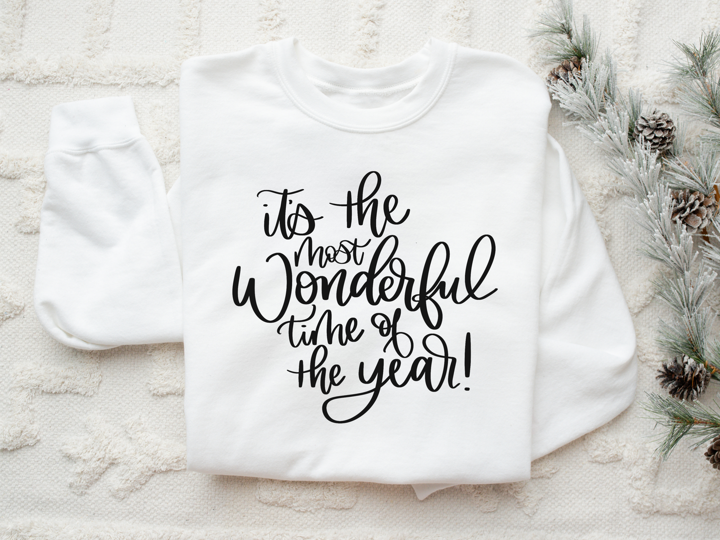 Holiday Sweatshirt - Most Wonderful Time