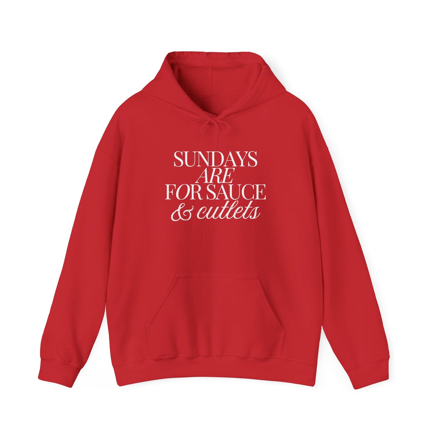 Sundays Are For Sauce + Cutlets Hoodie