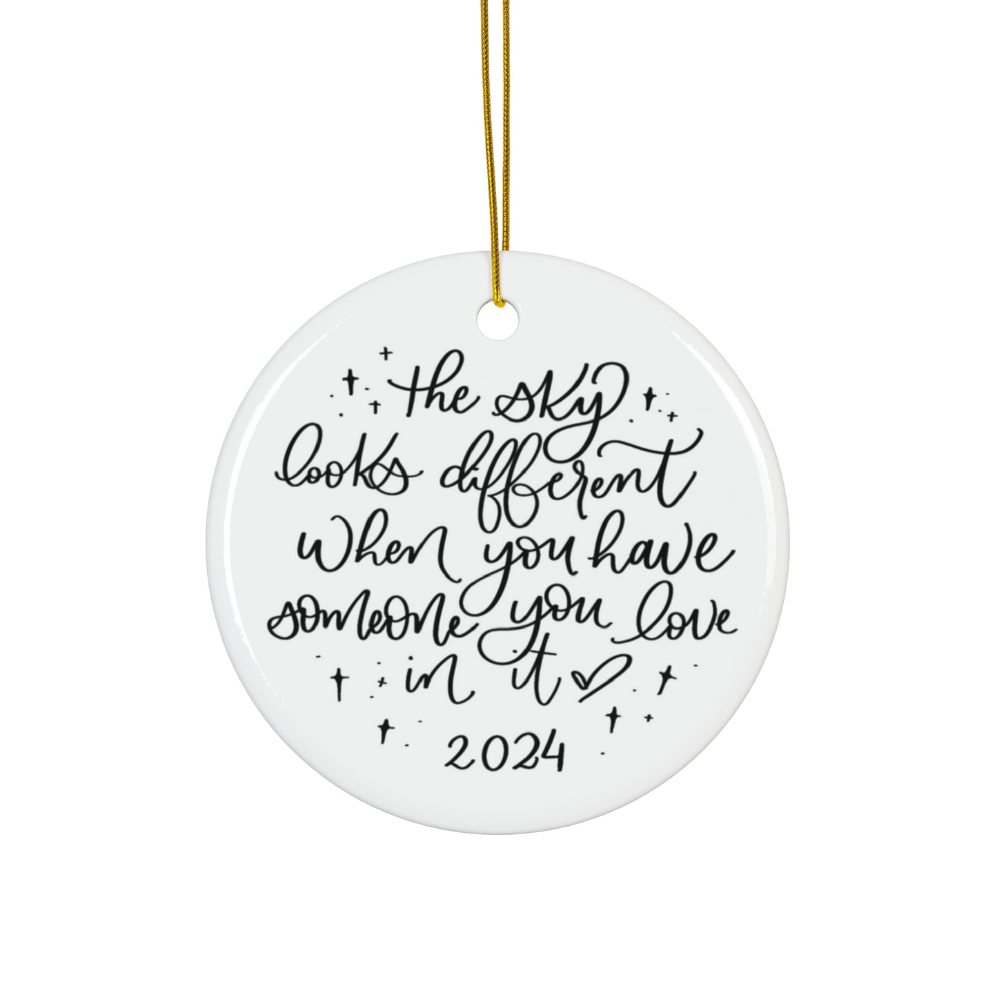 Holiday Collection - Memory Ceramic Ornament