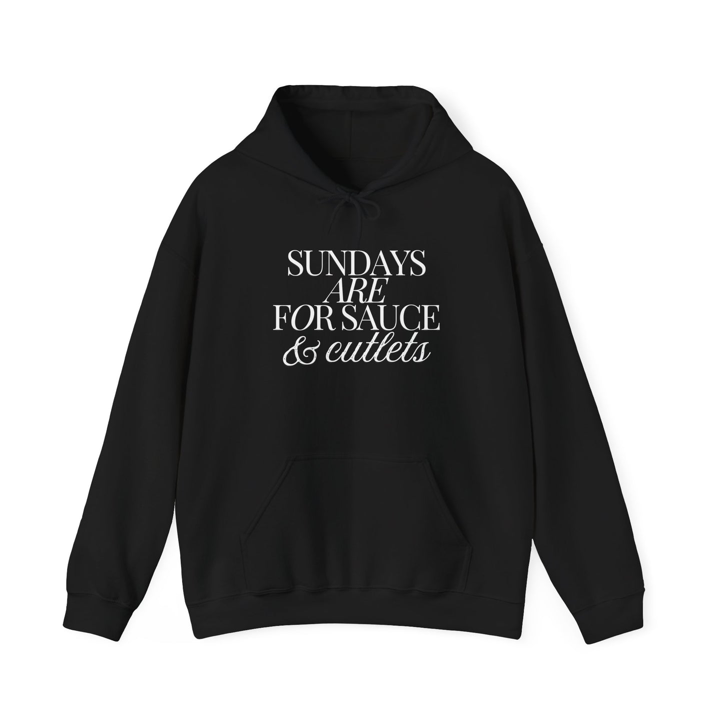 Sundays Are For Sauce + Cutlets Hoodie