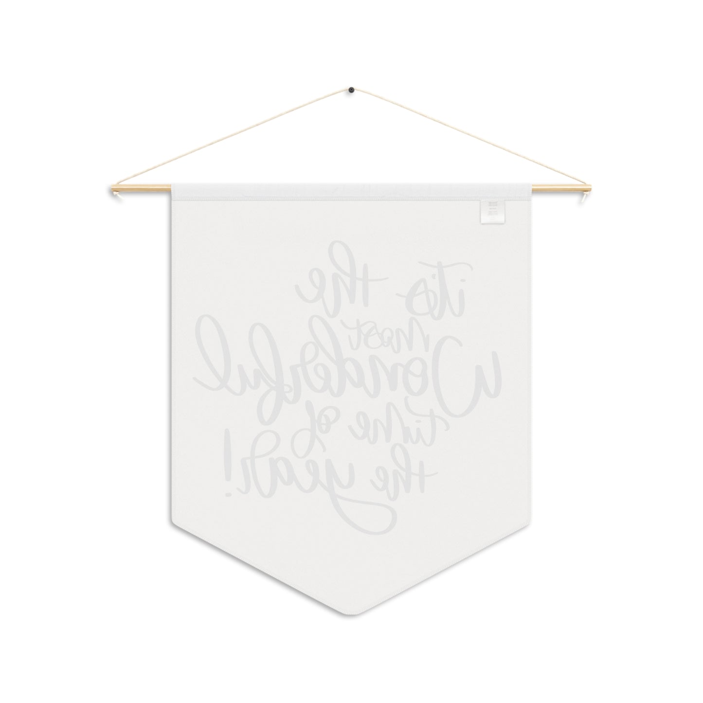 Holiday Collection - Linen Wall Pennant