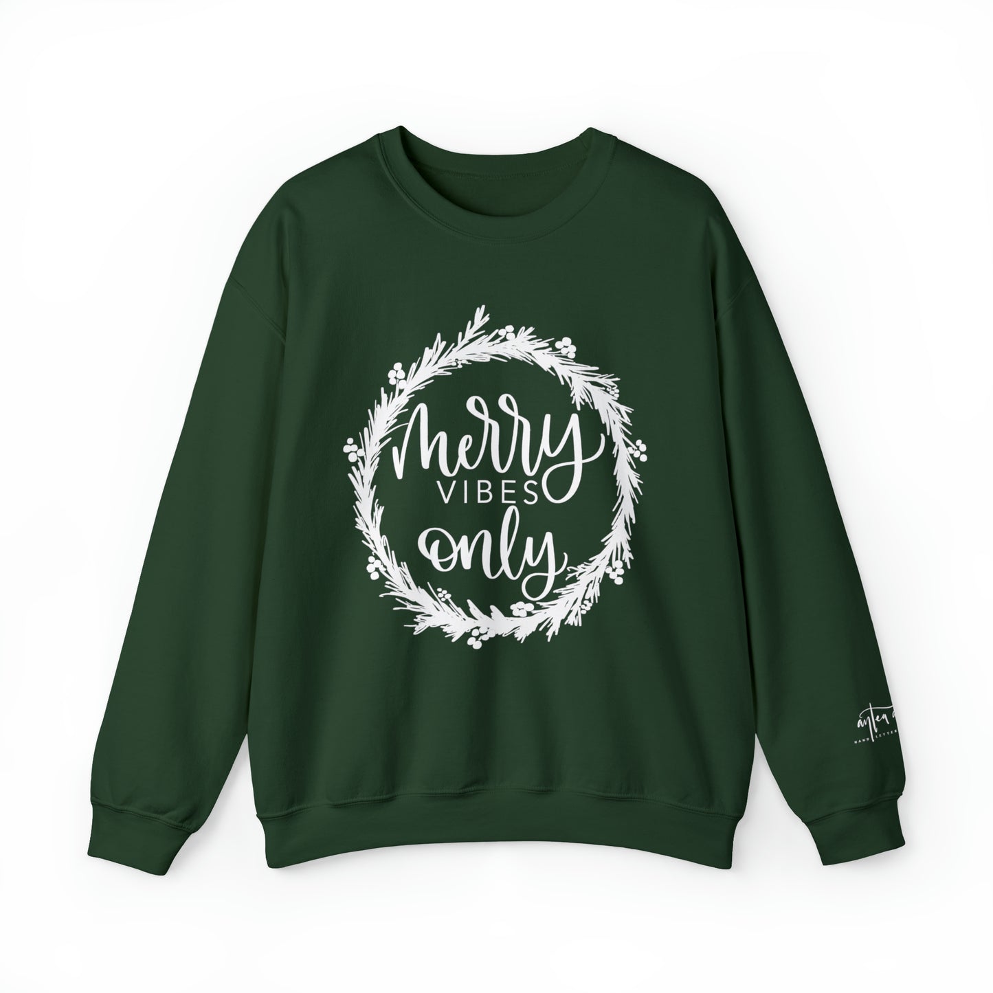 Holiday Sweatshirt - Merry Vibes Only