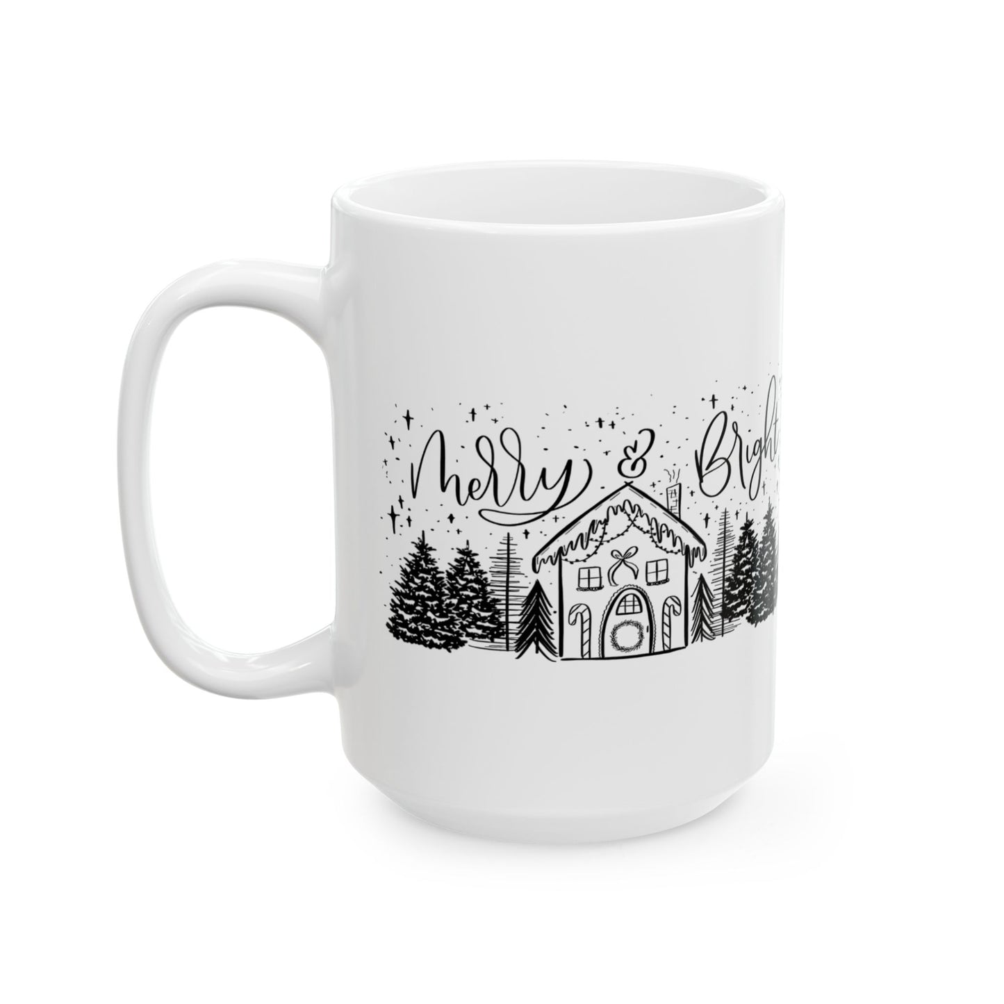 Holiday Collection - Mug, Merry + Bright