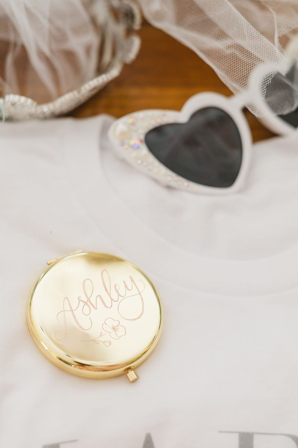 Engraved Compact Mirror