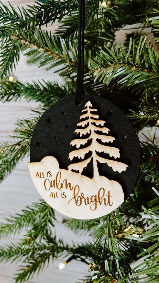 Holiday Collection - Ornament, All is Calm