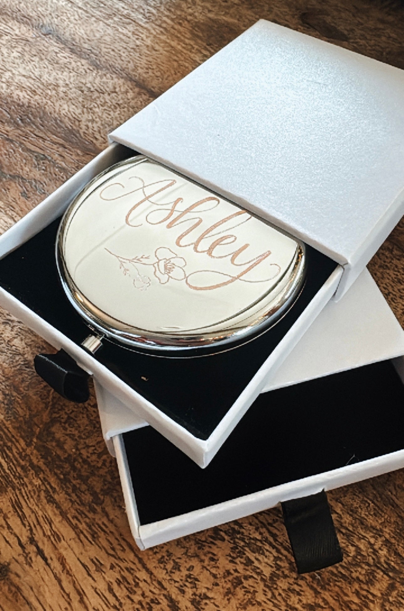 Engraved Compact Mirror