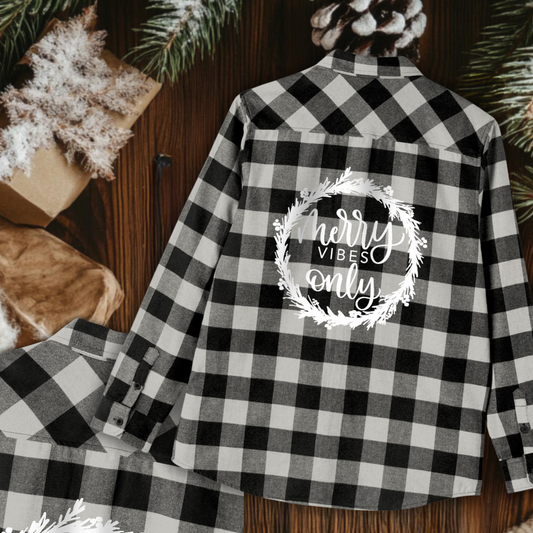 Holiday Collection - Unisex Flannel Shirt