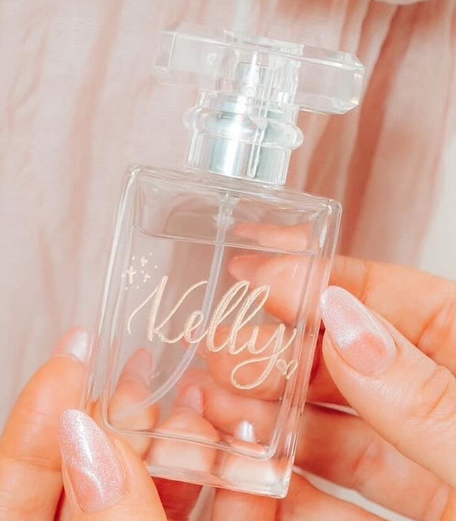 Hand Engraved Perfume Bottle