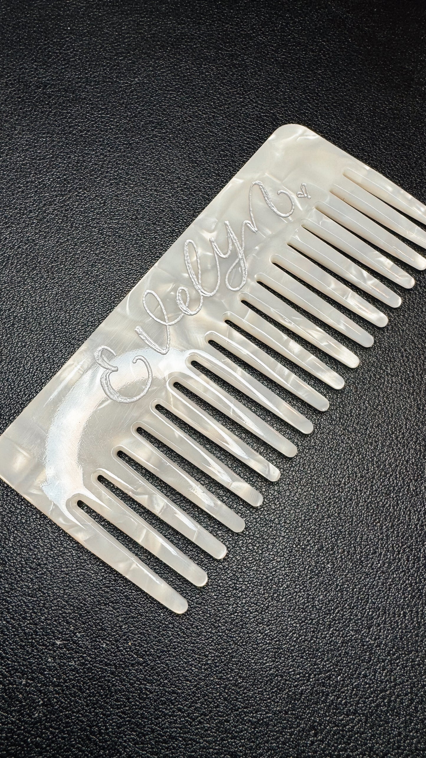 Hand Engraved Hair Comb