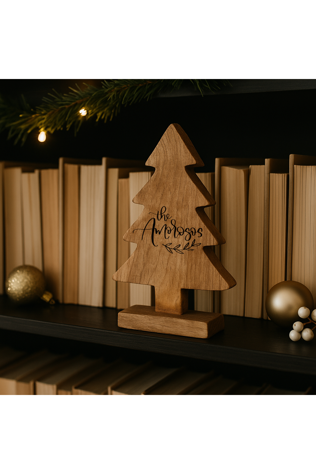 Holiday Collection - Wooden Tree