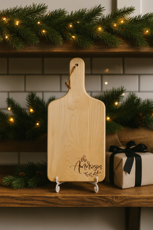 Cutting Board - Paddle Shape