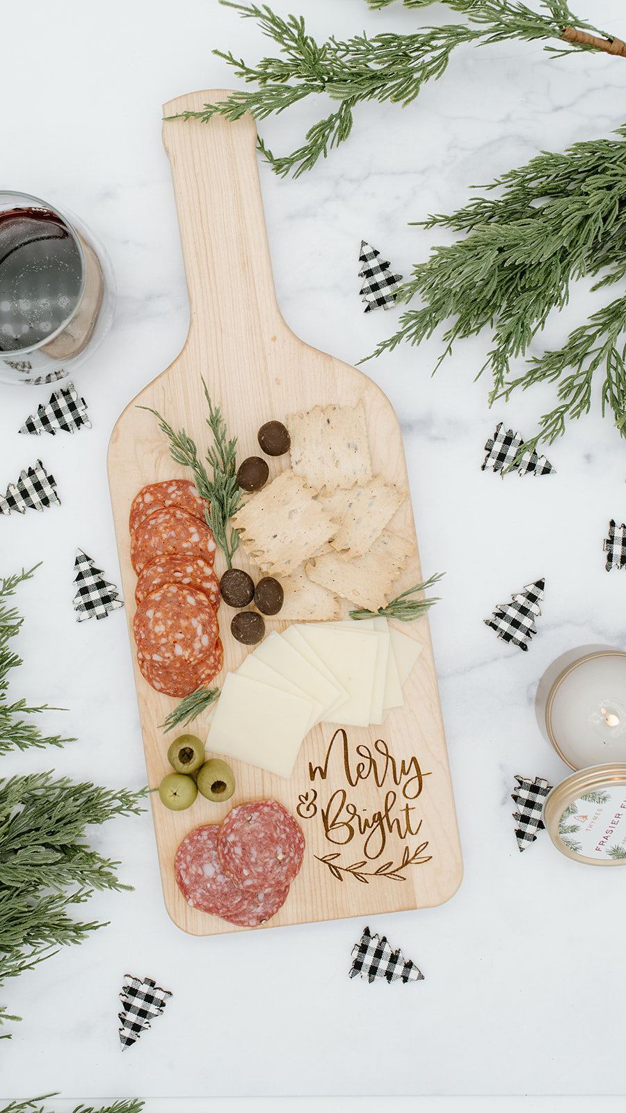 Cutting Board - Bottle Shape